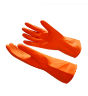 Latex Industrial Protective Gloves for Manufacturing and Laboratory Use, Flexible Fit with Enhanced Dexterity, Resistance to Acids and Basic Solutions, Secure Grip, Comfortable and Durable, High Safety Standards